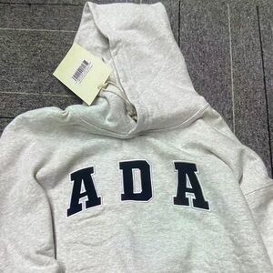 Adanola Light Gray Cotton Hoodie